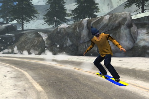 3D Snowboard Racing PRO - Full eXtreme Snowboarding Hero Version screenshot 3