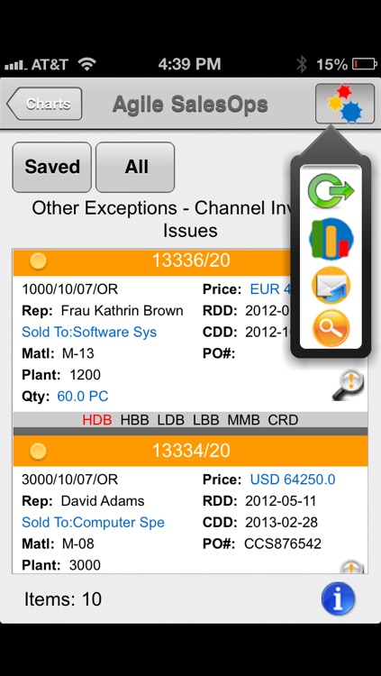 Agile SalesOps - SAP Order Management Cockpit