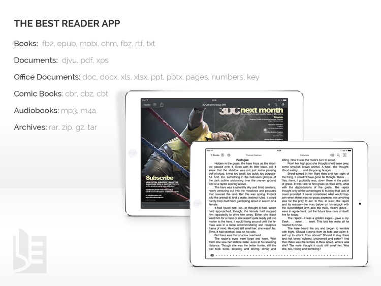 TotalReader for iPad - The BEST eBook reader for epub, fb2, pdf, djvu, mobi, rtf, txt, chm, cbz, cbr