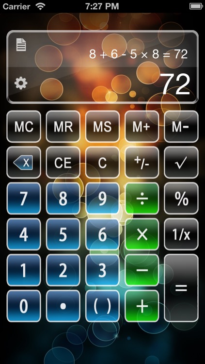 Calculator X Free - Advanced Scientific Calculator with Formula Display & Notable Tape