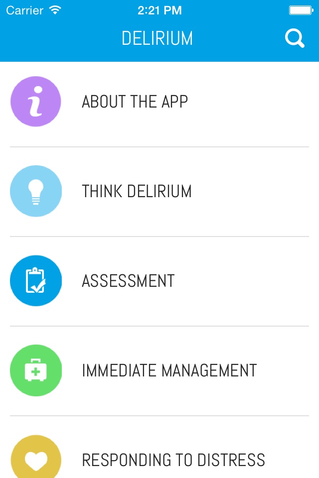 Delirium Learning Application screenshot 2