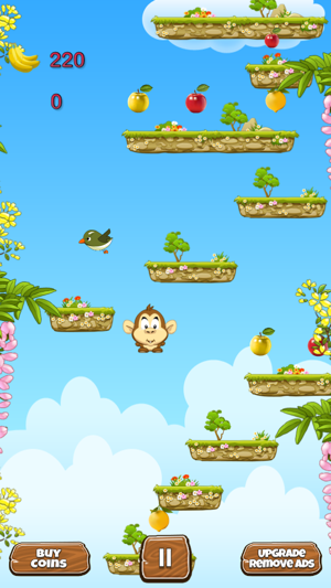 ‎Super Monkey Jump Screenshot