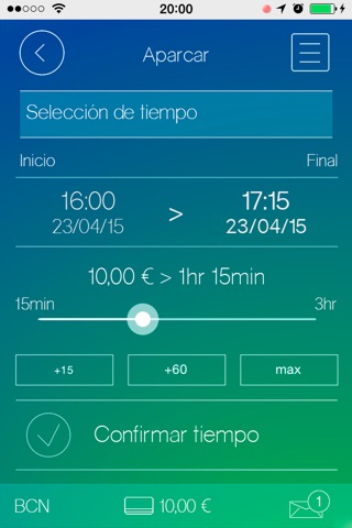 Blinkay: smart parking app screenshot 4