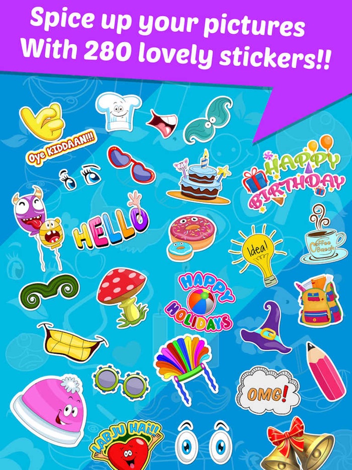 Stickers for adults  photo booth