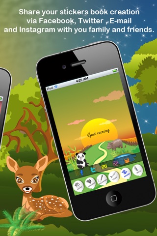 Animal Stickers Lite screenshot 4