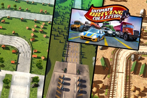Ultimate Driving Collection 3D Free - Drive Tractors, Cars and Other Vehicles screenshot 4