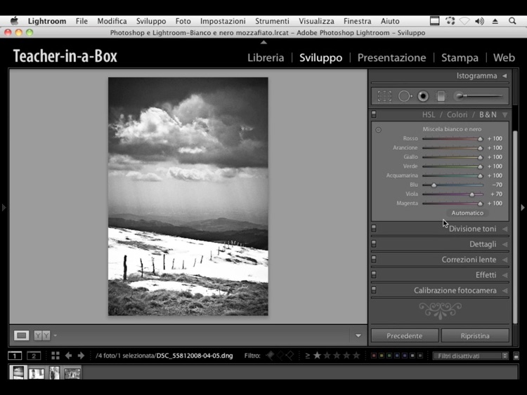 Il Workflow Digitale Per Il Bianco E Nero By Aristide