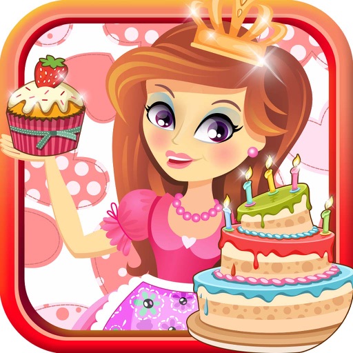 Princess Cake Maker Salon - Make Dessert Food Games for Kids! Icon