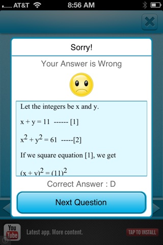 QVprep Lite: Grade 3 4 5 6 7 8 9 10 Quantitative & Verbal Ability Practice Tests for 3rd 4th 5th 6th 7th 8th 9th 10th grade screenshot 3