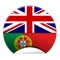 Offline Portuguese English Dictionary Translator for Tourists, Language Learners and Students