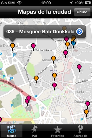 Marrakech audio guía turística (audio en español) screenshot 2
