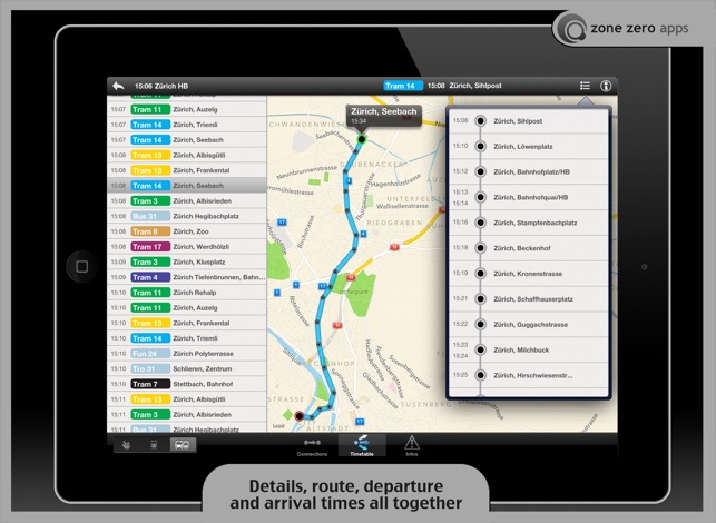 Swiss Transit Free (for iPad)(圖4)-速報App