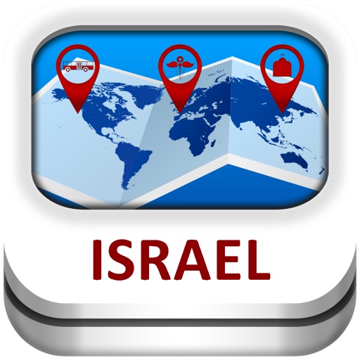 Israel Guide & Map - Duncan Cartography icon