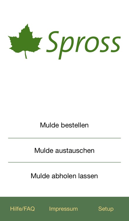 Spross Muldenservice