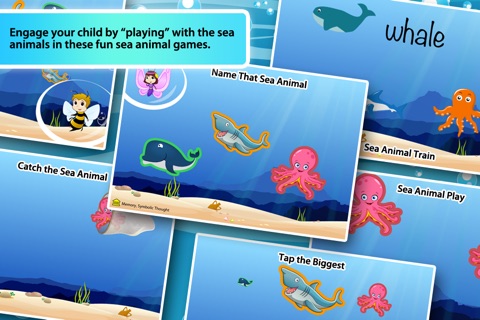 Toddlers First Words 3: Sea Animals Lite screenshot 4