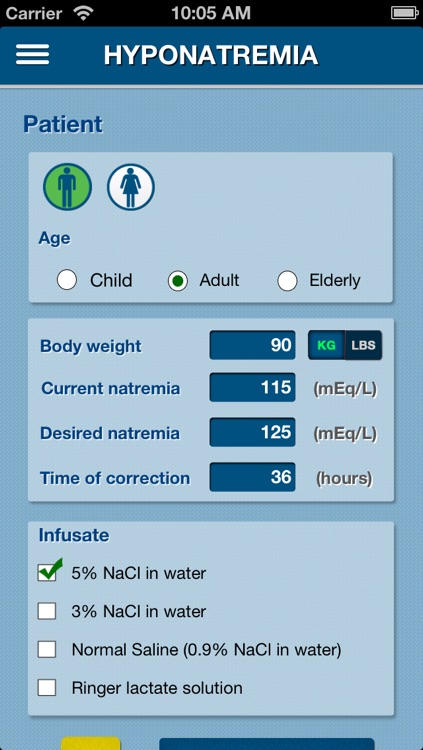 Dysnatremia screenshot-3
