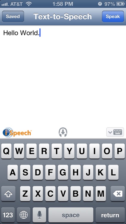 iSpeech Text To Speech Pro