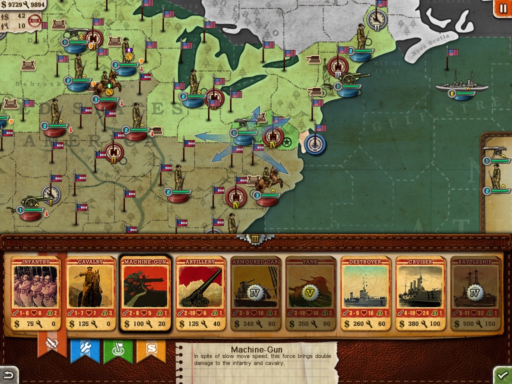 European War 3 Free for iPad screenshot 3