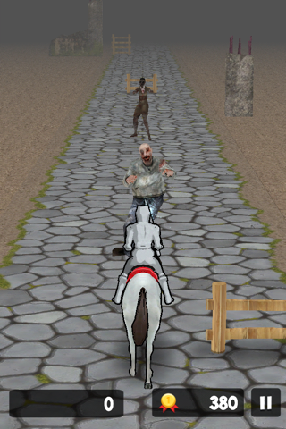 Horse Zombie Joust screenshot 2