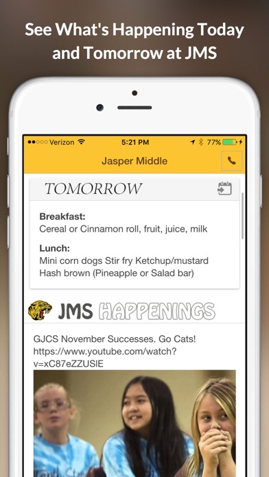 How to cancel & delete Jasper Middle School - Indiana from iphone & ipad 1