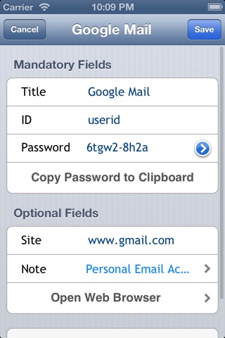 Quick Password Manager screenshot 3