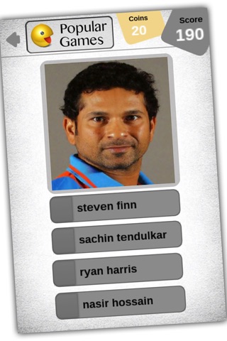 Guess Cricket Player - Can you guess ICC Worldcup and Champions trophy legend and best Cricketers screenshot 2
