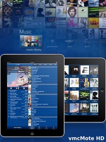 vmcMote HD (for iPad) - Remote Control your Windows Media Center screenshot 4
