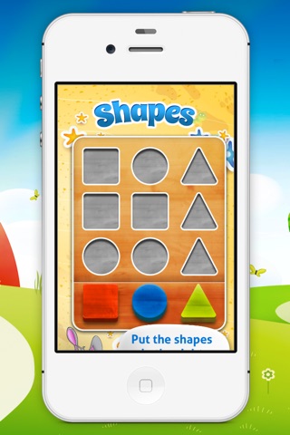 Shape sorting cube app screenshot 2