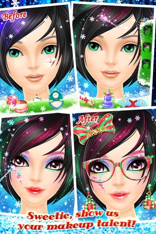 Make Up Me: Christmas - Girls Makeup, Dressup and Makeover Games screenshot 4