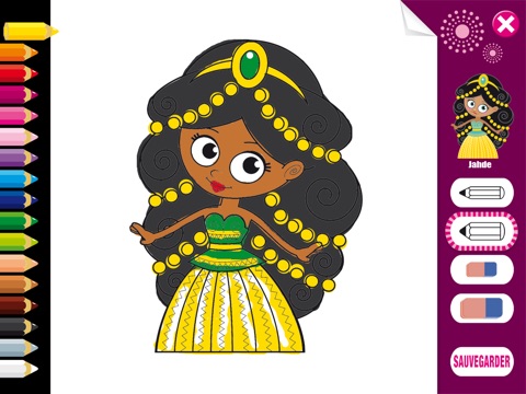 Color Princesses 2 Lite - Jeux de coloriage pour enfants screenshot 4