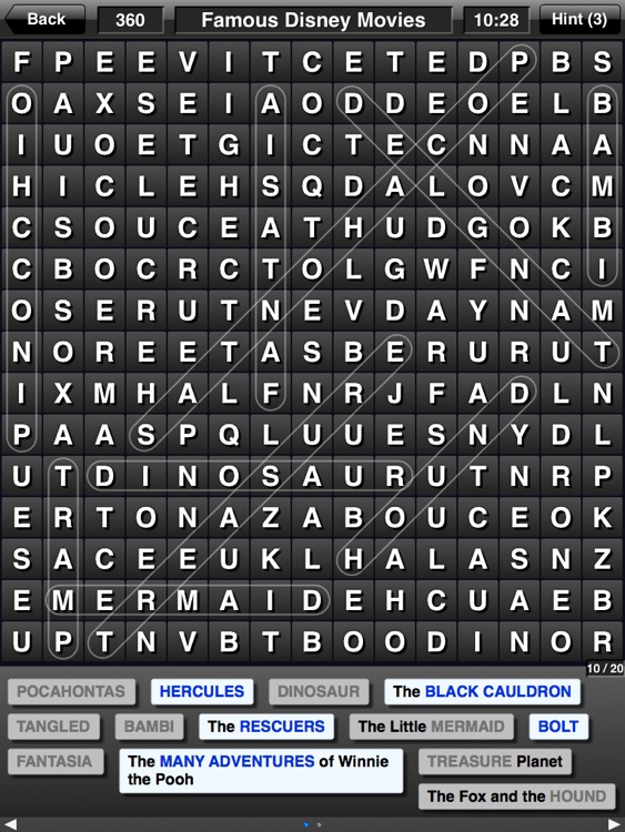 Word Search Unlimited HD Free: 1000+ Categories screenshot-4