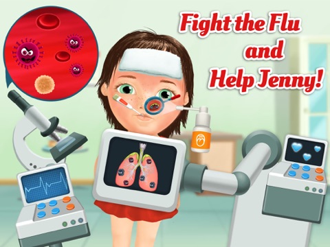 Sweet Baby Girl Kids Hospital 2 – Allergy Emergency, Broken Leg, Dentist Office and Ear Doctor на iPad
