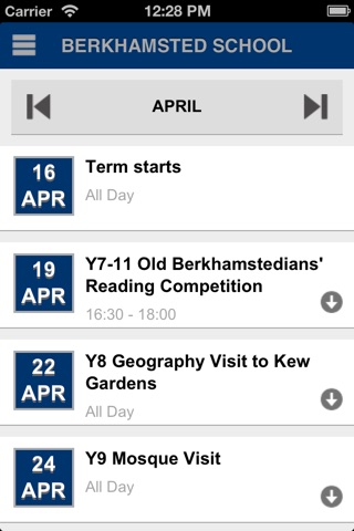 Berkhamsted School screenshot 2