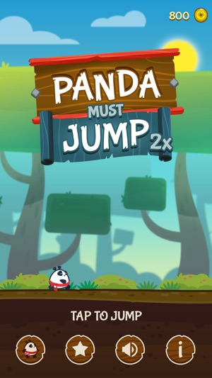 Panda Must Jump Twice