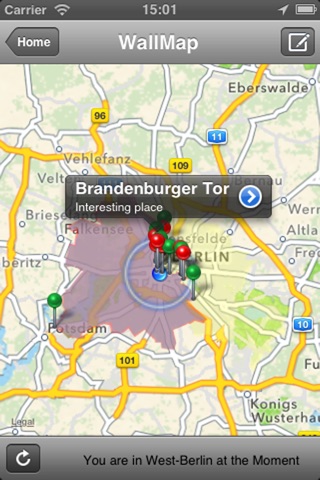 Berlin-WallFinder screenshot 2