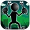 Take your stickman friend on the wild ride of his life