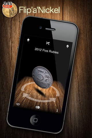 FlipANickel - FREE 3D coin toss screenshot 2
