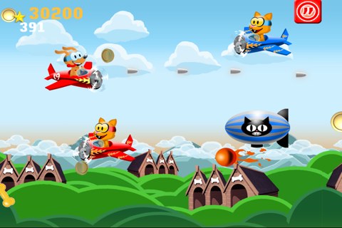 A Dog Race Vs. Ninja Temple Cats - Pro Racing Game screenshot 2