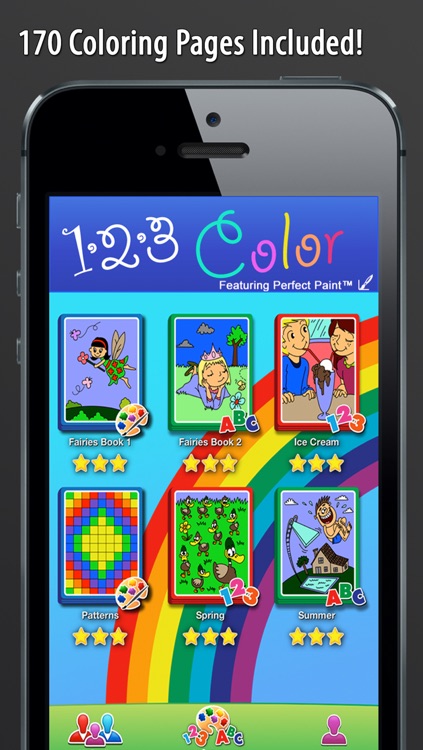 123 Color: Talking Coloring Book (Words Spoken In English, Spanish, French, and German) screenshot-4