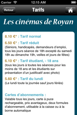 Ciné Royan screenshot 4