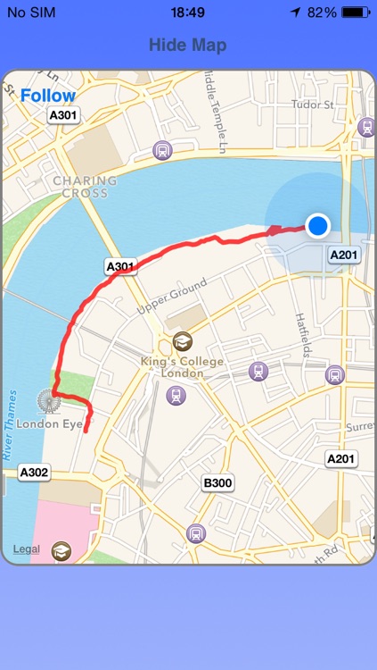 Walking GPS screenshot-3