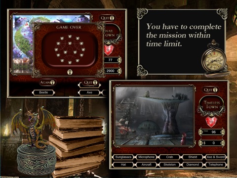 Amelia's Hidden Mystery HD - hidden object puzzle game screenshot 4