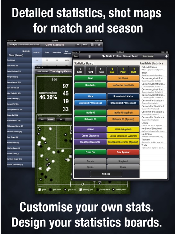 Great Coach Football - Soccer Planning, Scoring and Statistics screenshot-4
