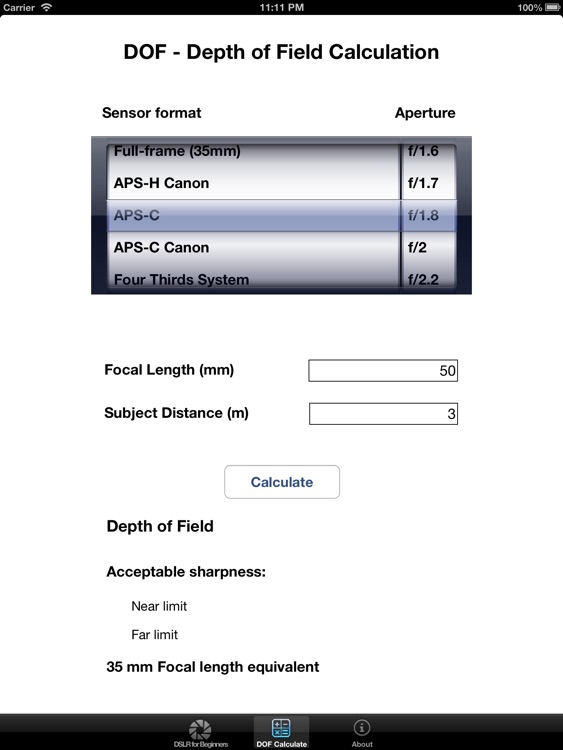 DSLR for Beginners for iPad