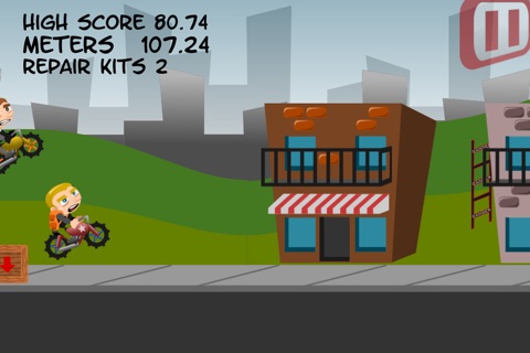 Le Puppy Clumsy Biker - Pupppy Race Ninja 2 HD screenshot 4