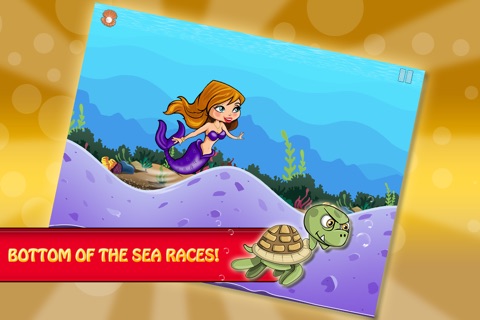 Fish Under Water Rally Race: Mermaids, Turtles, and a Shark (HD) screenshot 4