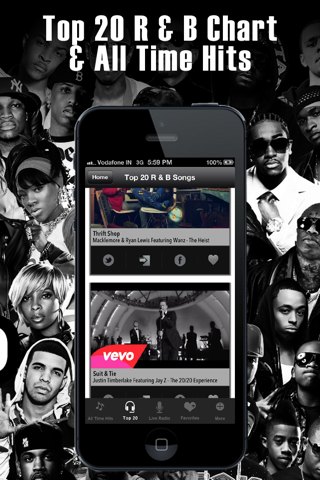 R&B Music Radio Live screenshot 2