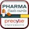 Developed by the leading ICD-10 educator in the United States, the Precyse University Pharma Flash Card app allows the user to test their knowledge of pharmacological terms, drugs, and medications by brand name, generic name, and by body system