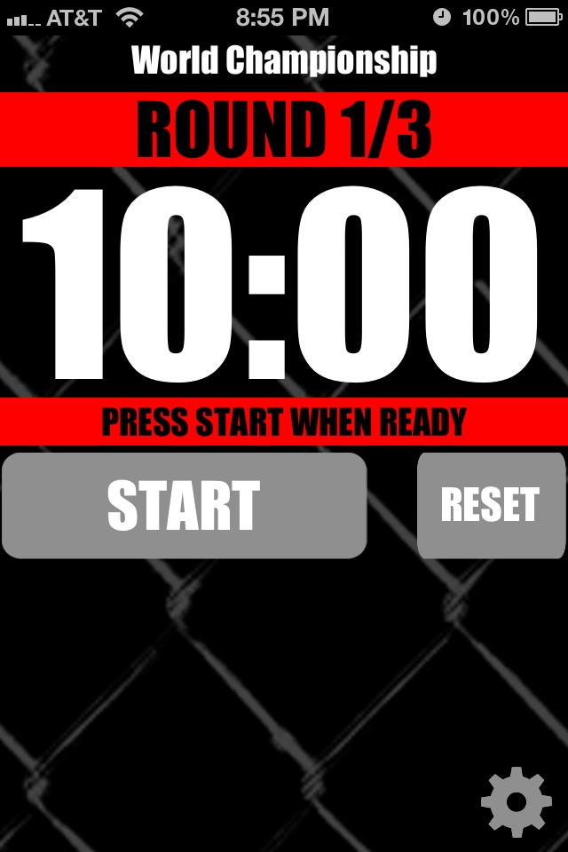 MMA Timer Lite - Free Mixed Martial Arts Round Interval Timer screenshot 4