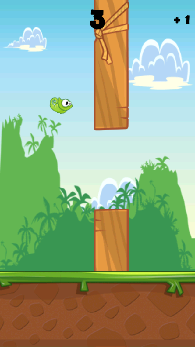 How to cancel & delete Flappy Chameleon - Free Rainforest Bird Experience from iphone & ipad 3